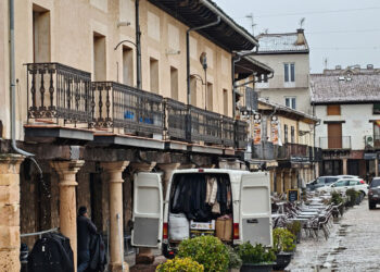 Las calles de Riaza.