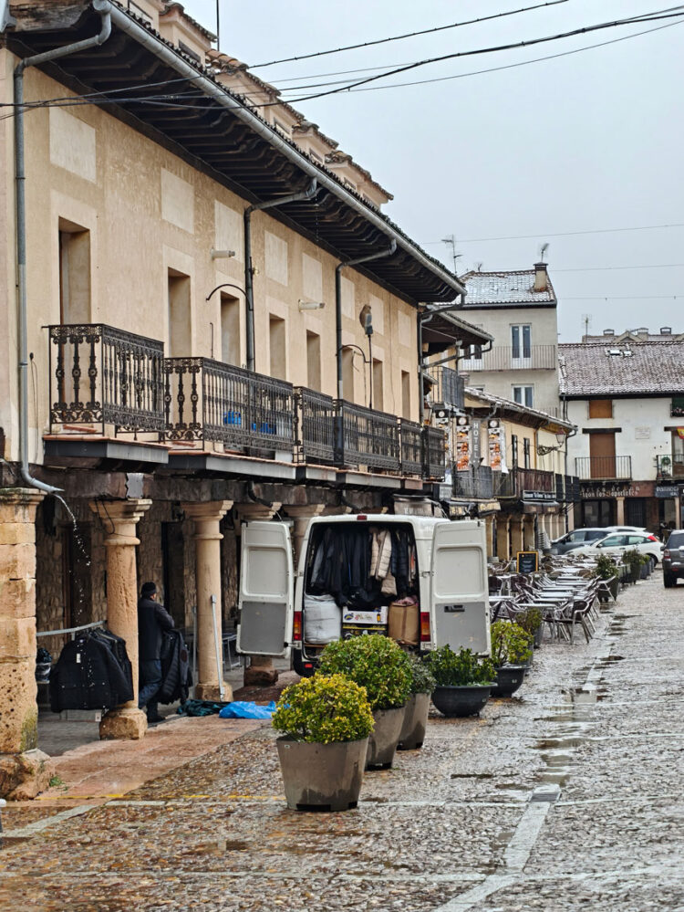Las calles de Riaza.