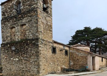 Foto de archivo. Vista de la localidad de Riofrío de Riaza / E.A.