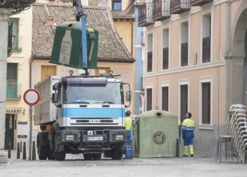 Servicio de recogida de vidrio. / KAMARERO