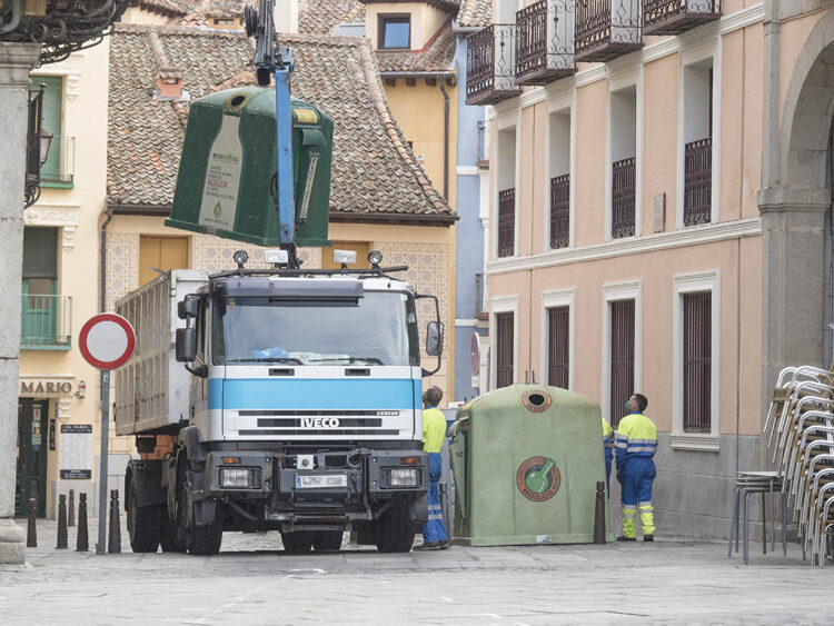 Servicio de recogida de vidrio. / KAMARERO