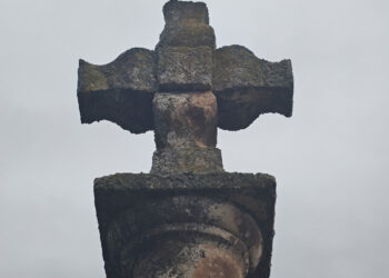 Remate de la torre de la Iglesia de Fresno de Cantespino.