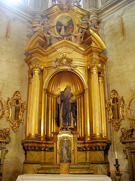 Retablo del señor San Frutos.