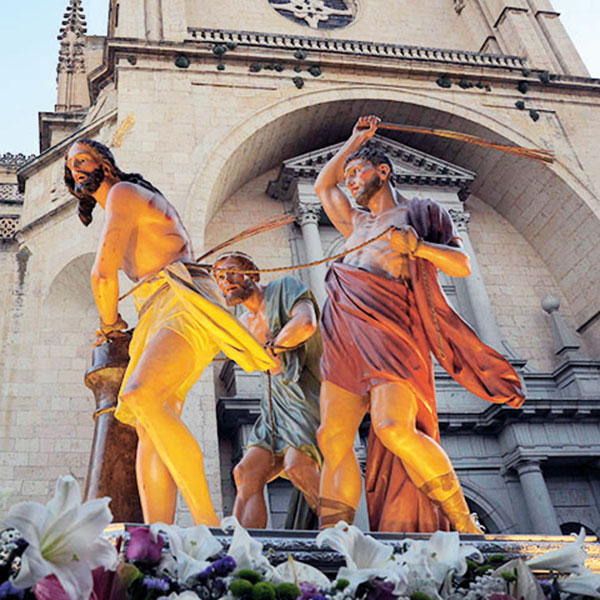 “Se ha cambiado de recorrido el Via Crucis del Lunes Santo" 1 Flagelación del Señor, del barrio del Nueva Segovia