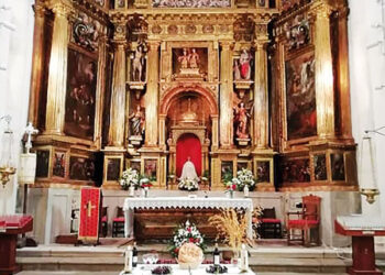 Interior del templo de Otero de Herreros