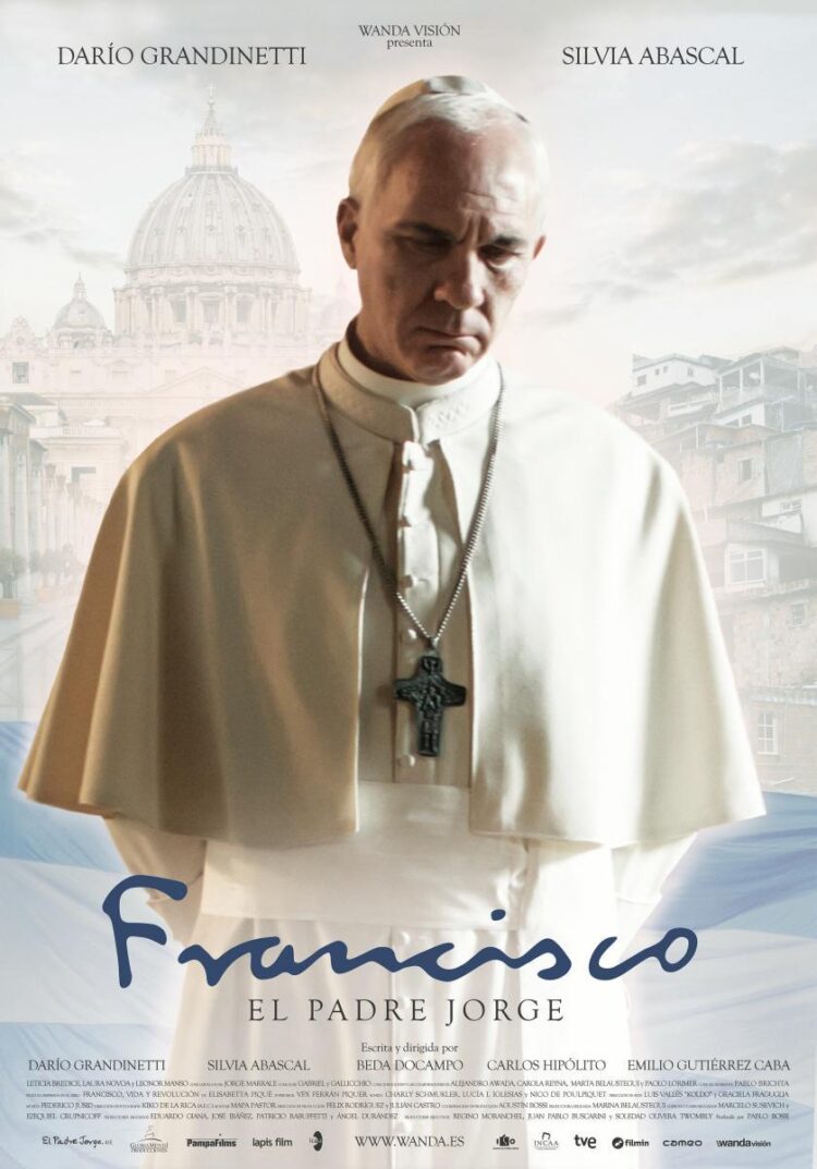 El XV Ciclo de Cine con Valores recuerda al papa Francisco 1 Cartel de la película biográfica ‘Francisco. El Padre Jorge’./E.A
