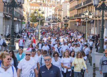 Una Marcha de Apadefim en una edición pasada en una imagen de archivo./E.A