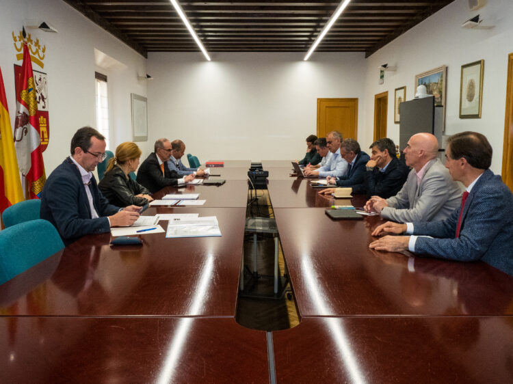 Reunión del grupo de trabajo del Plan Territorial de Fomento / HÉCTOR CRIADO