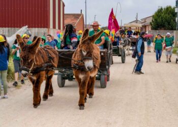 Foto de archivo. Romería castellana a San Cebrián en Zarzuela del Pinar / E.A.
