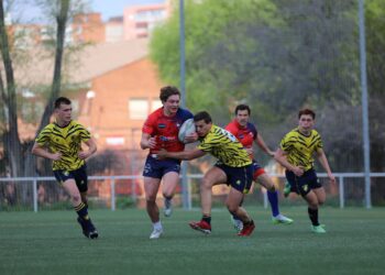 Un instante del encuentro celebrado este pasado fin de semana entre BigMat Tabanera Lobos y Alcorcón. /RAC LOBOS