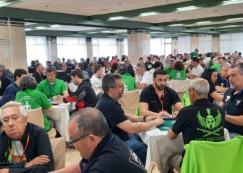 Participantes en la celebración de la cita en La Lastrilla en ediciones anteriores /E.A.