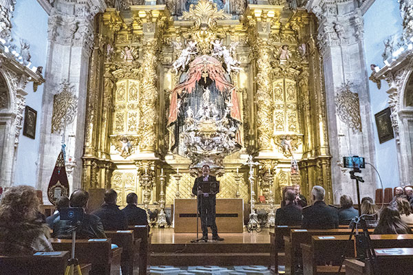 “Para mí ser cristiano es algo de lo que debemos sentirnos orgullosos” 1 Pregón inaugural en la Capilla del Santísimo de la S.I. Catedral el pasado sábado.