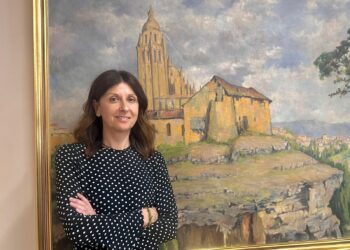 Raquel Alonso, en la Delegación Territorial de la Junta de Castilla y León. / JCYL