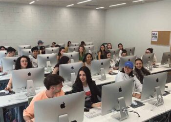 Estudiantes del Grado en Comunicación Digital. / Roberta Becerra Morales