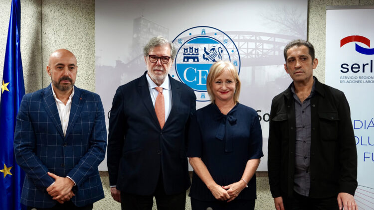 El SERLA soluciona 6.500 procedimientos durante sus 25 años de historia 1 Acto conmemorativo del XXV aniversario del Servicio Regional de Relaciones Laborales. / Miriam Chacón