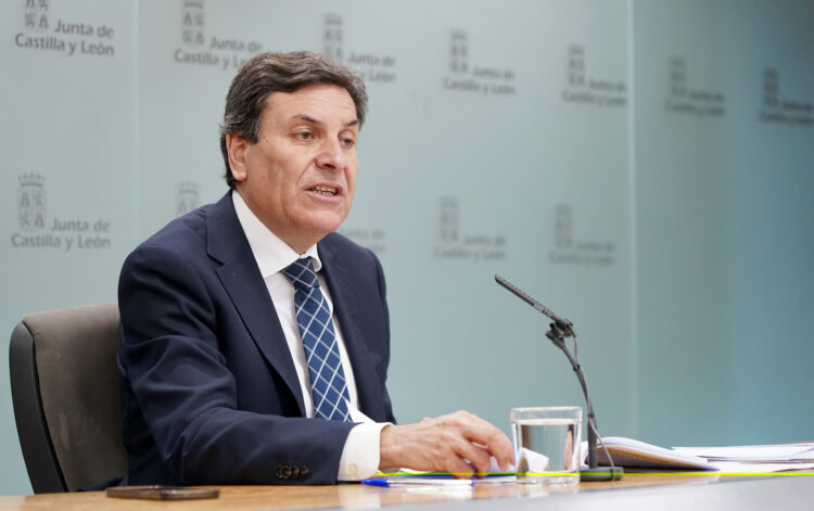 El Portavoz de la Junta informa sobre los acuerdos aprobados en el Consejo de Gobierno. / Leticia Pérez