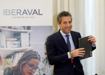 El presidente de Iberaval, César Pontvianne. / Miriam Chacón