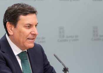 Carlos Fernández Carriedo comparece en rueda de prensa tras el Consejo de Gobierno de este jueves. / Eduardo Margareto