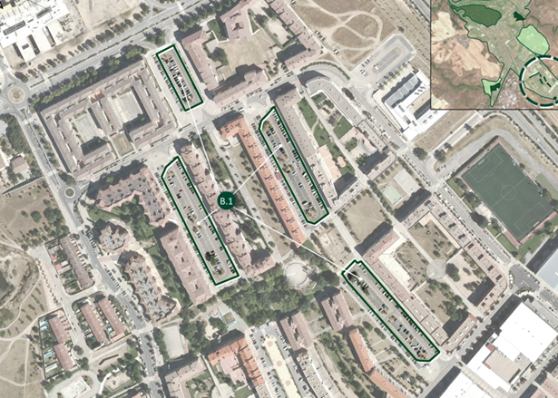 Proyecto de renaturalización de las cuatro plazas de Nueva Segovia. / AYUNTAMIENTO DE SEGOVIA