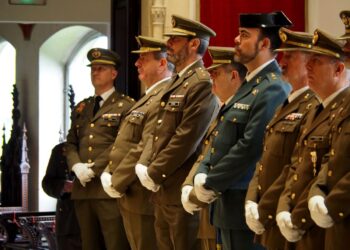 La Academia de Artillería de Segovia conmemora la gesta del ‘Dos de Mayo’ de 1808. / DAVID EDUARDO CORONA