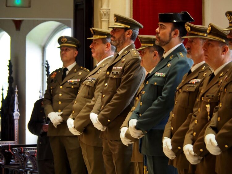 La Academia de Artillería de Segovia conmemora la gesta del ‘Dos de Mayo’ de 1808. / DAVID EDUARDO CORONA