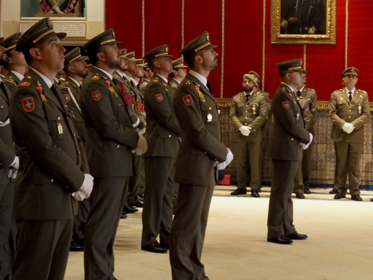 La Academia de Artillería de Segovia conmemora la gesta del ‘Dos de Mayo’ de 1808. / DAVID EDUARDO CORONA