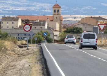 Entrada a Zamarramala. / KAMARERO