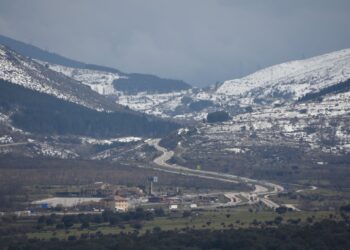 Vista de la sierra desde Cerezo de Arriba.