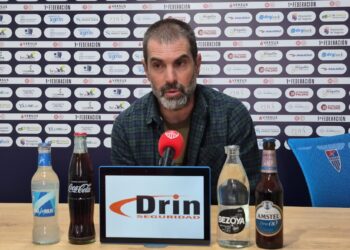 Ramsés Gil durante la rueda de prensa de ayer.