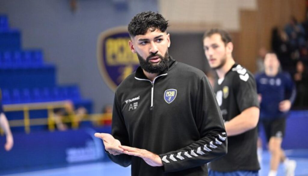 Lilian Pasquet durante su etapa en el Pontault-Combault francés.