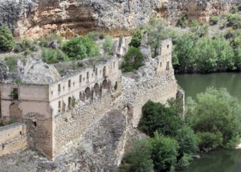Vista del monasterio de Santa María de la Hoz / E.A.
