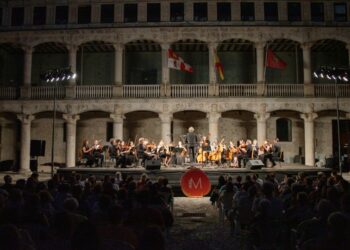 Orquesta Sinfónica de Segovia en una actuación de ediciones pasadas del MUSEG. / Fundación Juan de Borbón