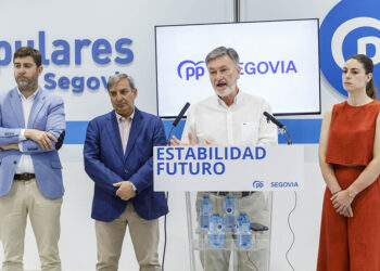 Javier Carpio, José Luis Sanz Merino, Francisco Vázquez y Elena Rincón. / ICAL - NACHO VALVERDE