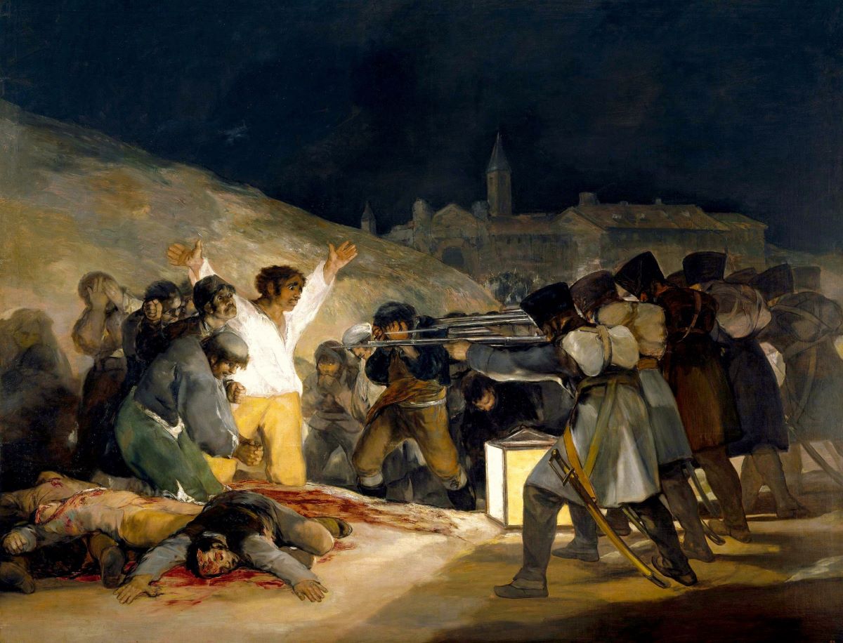 Fusilamientos del 3 de Mayo. Francisco de Goya.