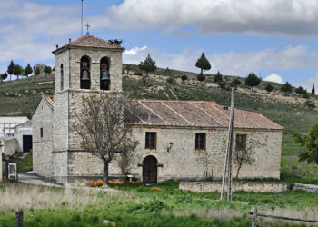 Iglesia de San Cristóbal, de Valdevacas de Montejo.