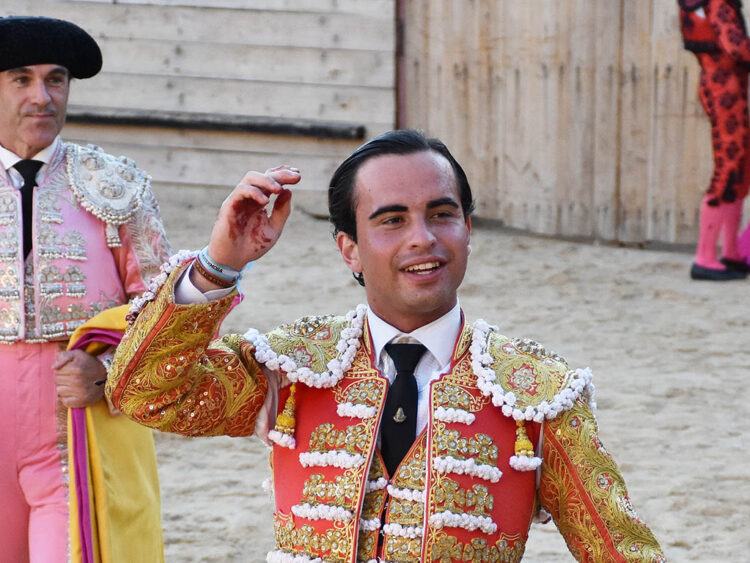 Una novillada con picadores para las fiestas de Navas de San Antonio 1 Joselito de Córdoba, durante una novillada en Pedraza. / A.M.
