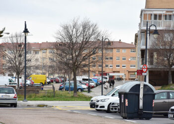 Plazas Tirso de Molina y Becquer, en el barrio de Nueva Segovia. / A.M.