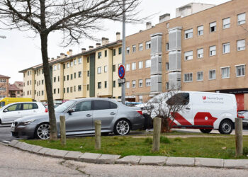 Plaza Tirso de Molina en el barrio de Nueva Segovia. / A.M.