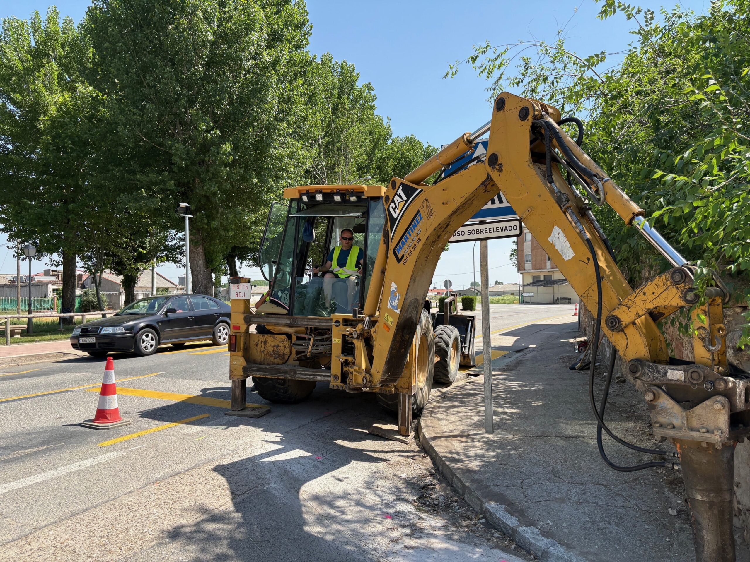 Movilidad invierte casi un millón de euros para mejorar cuatro travesías de la provincia 2 Ejecución de las obras / JCYL
