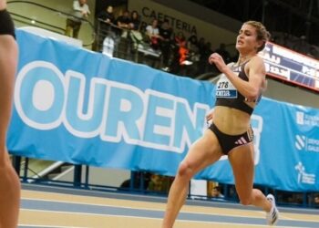 Águeda Marqués durante una prueba en una imagen de archivo./FLOTOGRAPHIE