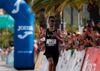 Javi Guerra en el Campeonato de España de Media Maratón./SPORT MEDIA