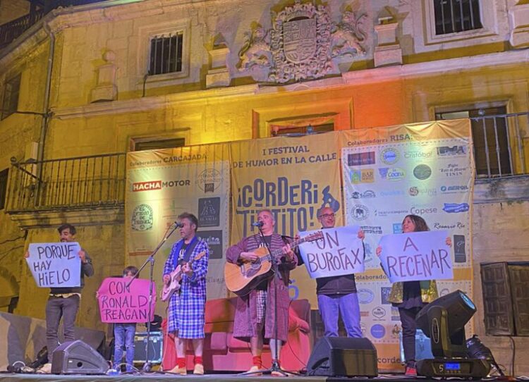 Arranca la tercera edición del festival ‘Corderitititito’ de Sepúlveda 1 Actuación de ‘Los Gandules’ en 2023 / CORDERITITITITO