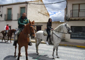 Dos caballistas de Cantimpalos en ediciones anteriores / LOURDES MATARRANZ