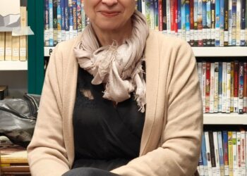 Instantes de la presentación de la obra de Carmen García / JUAN CRUZ