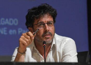 Emilio Morenatti, ganador del Premio Cirilo Rodríguez. / EFE