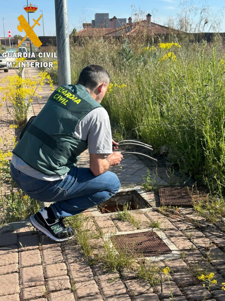 Cuatro detenidos por robar cableado eléctrico del alumbrado público en Palazuelos de Eresma 1 Investigación de la Guardia Civil / GUARDIA CIVIL