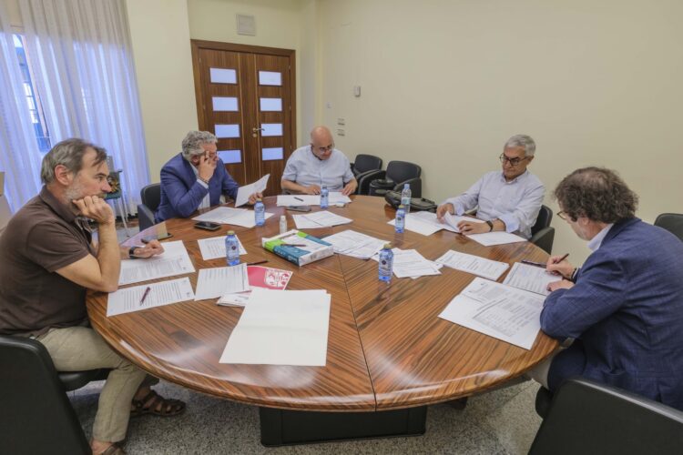 Reunión del jurado que concede las ayudas. /DIPUTACIÓN DE SEGOVIA