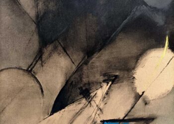 Una de las obras de la exposición de Angelina Contreras.