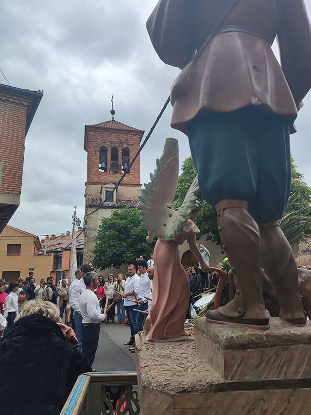 Imagen de archivo de la festividad de San Isidro Labrador en La Lastrilla