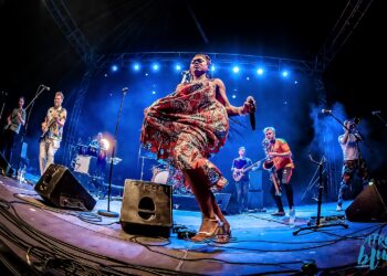 Un momento de la actuación del grupo Afrobeat./ AFRO BLUE